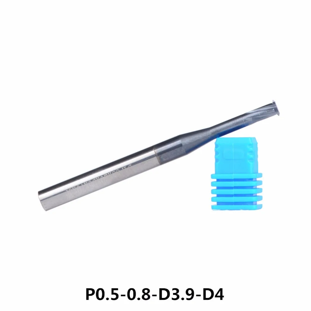 1pcs P0.5-0.8-D3.9-D4 alloy Single tooth thread milling cutter, alloy single blade cutting knife, alloy single thread end mills
1pcs P0.5-0.8-D3.9-D4 alloy Single tooth thread milling cutter, alloy single blade cutting knife, alloy single thread end mills