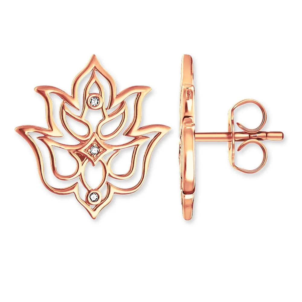 Silver Rose Gold Color Hollow Lotus Flower Stud Earrings, 2018 New Thomas Style Lotos Ear Stud Earings Jewelry Gift For Women
Silver Rose Gold Color Hollow Lotus Flower Stud Earrings, 2018 New Thomas Style Lotos Ear Stud Earings Jewelry Gift For Women