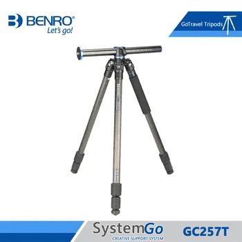Benro GC257T Tripod Carbon Fiber Camera Tripods Monopod For Camera 3 Section Carrying Bag Max Loading 16kg DHL Free Shipping