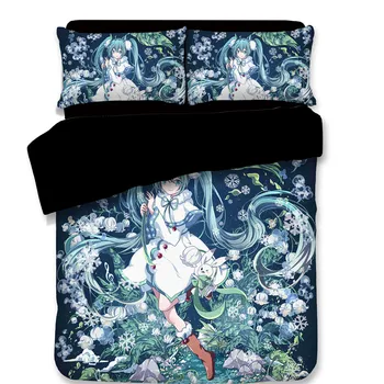 Anime Cartoon snow duvet Cover Soft Printed Bedding Sets With Pillow Case beautiful girl/Teen queen king bedclothes
Anime Cartoon snow duvet Cover Soft Printed Bedding Sets With Pillow Case beautiful girl/Teen queen king bedclothes