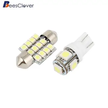 BEESCLOVER 15Pcs LED Lights Interior White Dome Map Lamp Kit for Toyota RAV4 2006-2012 (7xT10-5-5050+8x31MM-12-3528) DC 12V r35
BEESCLOVER 15Pcs LED Lights Interior White Dome Map Lamp Kit for Toyota RAV4 2006-2012 (7xT10-5-5050+8x31MM-12-3528) DC 12V r35