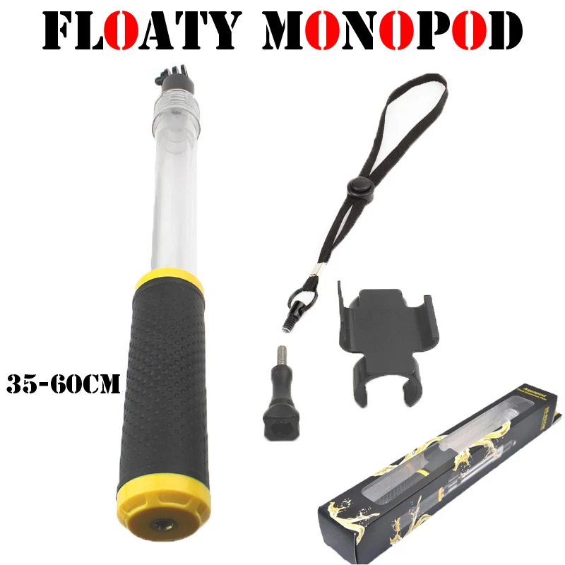 

Gopole Pole EVO Float Floaty Monopod SJCAM sj 4000 + WIFI Remote Clip tripod For Gopro go pro Hero5 hero 4 3 SJ4000 xiaomi yi 2