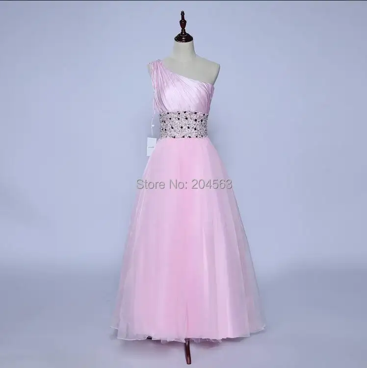 Real Picture One Shoulder Bridesmaid Dresses Beaded Candy Color Bridesmaid Dress for Wedding Event can Custom Made Color
Real Picture One Shoulder Bridesmaid Dresses Beaded Candy Color Bridesmaid Dress for Wedding Event can Custom Made Color