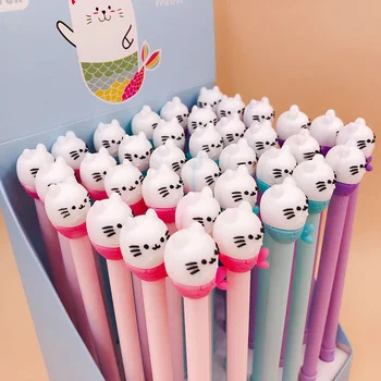 1PC Cute Mermaid Pens Novelty Neutral Pens Kawaii Cartoon Gel Pens For Kids Gift School Office Supplies Stationery 
1PC Cute Mermaid Pens Novelty Neutral Pens Kawaii Cartoon Gel Pens For Kids Gift School Office Supplies Stationery