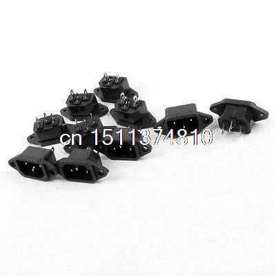 Switching Power Supply250V 10A 3 Terminals C14 Power Supply Plug Adapter Connector Black 5 Pairs
Switching Power Supply250V 10A 3 Terminals C14 Power Supply Plug Adapter Connector Black 5 Pairs
