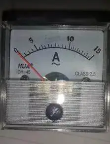 DH-45 Class 2.5 Fine Adjustable Dial Panel Voltmeter AC 1V 2V 3V 5V 10V 15V 20V 30V 50V 75V
DH-45 Class 2.5 Fine Adjustable Dial Panel Voltmeter AC 1V 2V 3V 5V 10V 15V 20V 30V 50V 75V