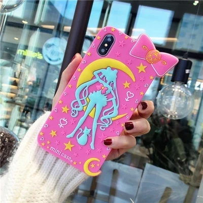 Case For iPhone X 8 7 plus 6 6s plus XS XS MAX XR Cartoon Sailor Moon and Luna Cat Silicone Mobile phone Cover Soft shell case
Case For iPhone X 8 7 plus 6 6s plus XS XS MAX XR Cartoon Sailor Moon and Luna Cat Silicone Mobile phone Cover Soft shell case