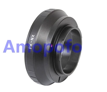 AMOPOFO For Pentax PK Lens to Samsung NX Mount Adapter Ring NX5 NX10 NX11 NX100 NX200 PK-NX Lens Adapter
AMOPOFO For Pentax PK Lens to Samsung NX Mount Adapter Ring NX5 NX10 NX11 NX100 NX200 PK-NX Lens Adapter