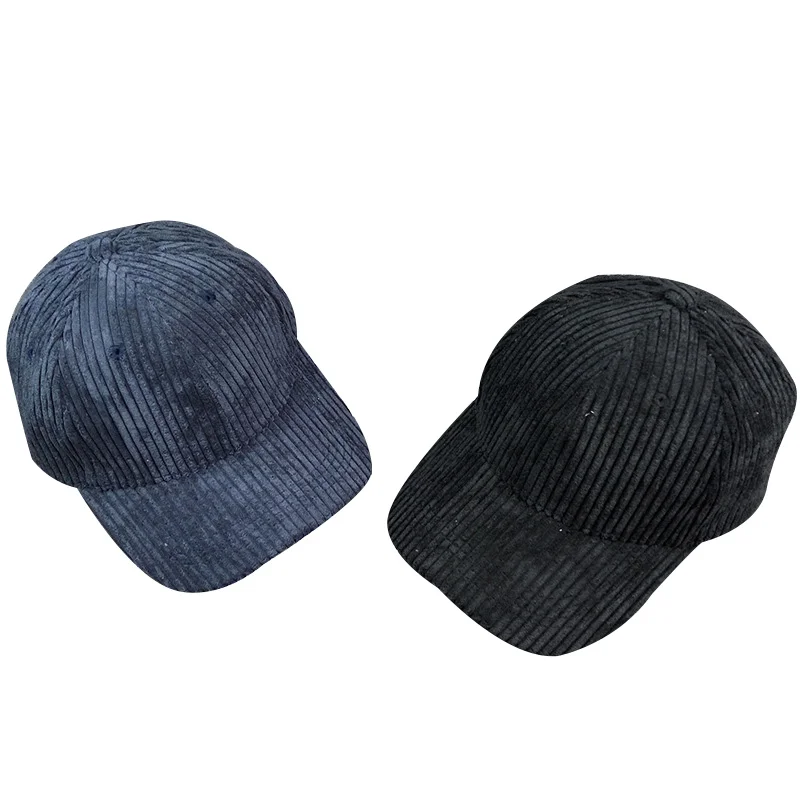 Men Corduroy Baseball Cap Solid Unisex Couple Casquette Hats Autumn Winter Women Snapback Caps Fashion Hip Hop Caps For Women (12)