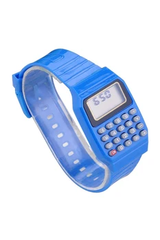 Practical Boys and girls silicone date display electronic watch multifunction calculator watch kids calculator watch
Practical Boys and girls silicone date display electronic watch multifunction calculator watch kids calculator watch