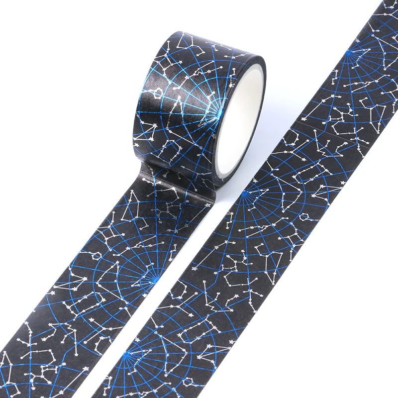 Black blue galaxy Bullet Journal Washi Tape cute Decorative Adhesive Tape DIY Scrapbooking Sticker Label Stationery
Black blue galaxy Bullet Journal Washi Tape cute Decorative Adhesive Tape DIY Scrapbooking Sticker Label Stationery