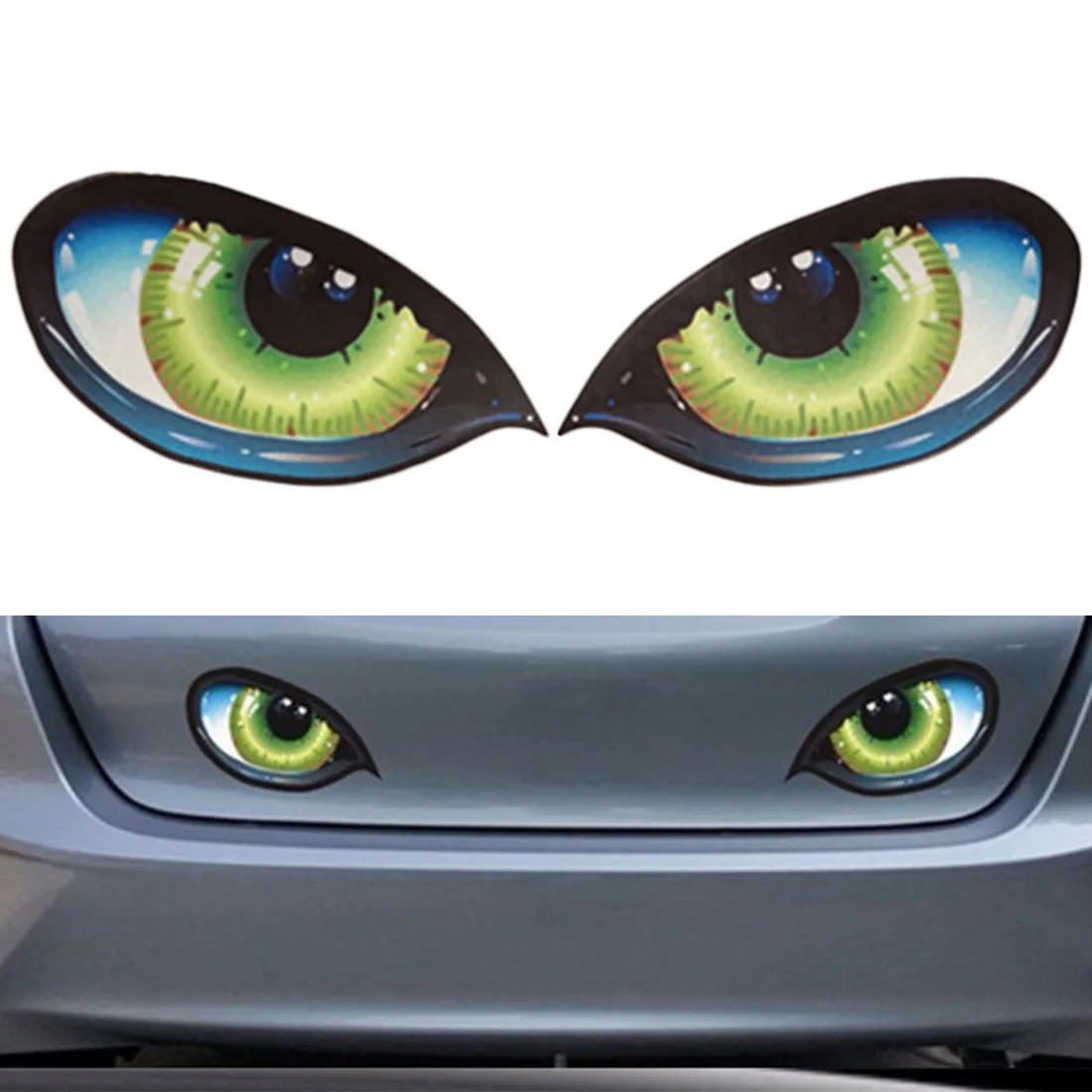 Dewtreetali Adhesive Creative Rearview Mirror Decal 3D Stereo Reflective Cat Eyes Car Sticker Car Auto Side Fender Eye Stickers
Dewtreetali Adhesive Creative Rearview Mirror Decal 3D Stereo Reflective Cat Eyes Car Sticker Car Auto Side Fender Eye Stickers