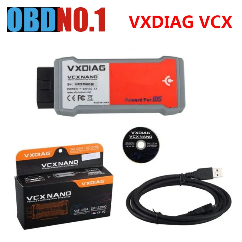 Newest VXDIAG VCX NANO For Ford/Mazda With IDS V112 USB/WIFI Multi-languages Version Auto Scanner Diagnostic Tool 2 in 1
Newest VXDIAG VCX NANO For Ford/Mazda With IDS V112 USB/WIFI Multi-languages Version Auto Scanner Diagnostic Tool 2 in 1