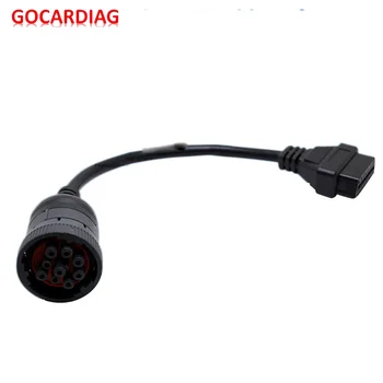 Deutsch J1939 9pin to 16pin Truck Cable J1939 9 pin to OBDII/OBD2 16 PIN Female diagnosctic tool connector
Deutsch J1939 9pin to 16pin Truck Cable J1939 9 pin to OBDII/OBD2 16 PIN Female diagnosctic tool connector