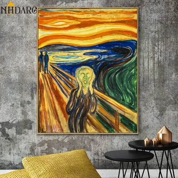 Scream by Artist Edvard Munch Classic Arts Reproduction Canvas Art Print Painting Poster Wall Picture For Living Room Home Decor
Scream by Artist Edvard Munch Classic Arts Reproduction Canvas Art Print Painting Poster Wall Picture For Living Room Home Decor