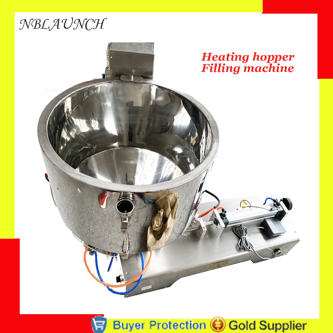 Heating Hopper Paste Filling Machine Honey Chocolate Peanut Butter Chilli Sauce Pepper Jam Hotpot Seasoning Filler Free Shipping
Heating Hopper Paste Filling Machine Honey Chocolate Peanut Butter Chilli Sauce Pepper Jam Hotpot Seasoning Filler Free Shipping