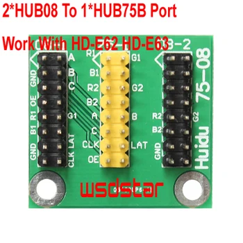 2*HUB08 To 1*HUB75B Port Only support HD HUIDU LED control card HD-E62 HD-E63 Only for 7 color LED module 2pcs/lot
2*HUB08 To 1*HUB75B Port Only support HD HUIDU LED control card HD-E62 HD-E63 Only for 7 color LED module 2pcs/lot