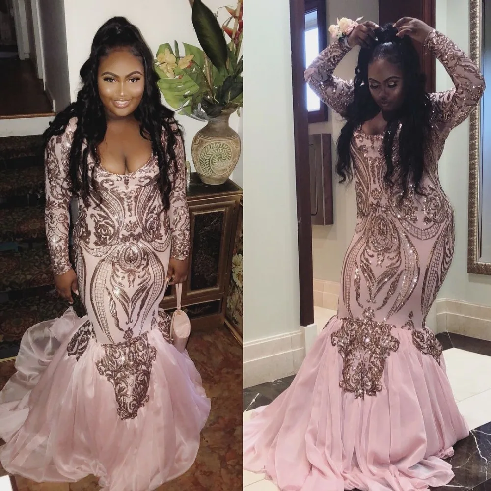 Vintage Long Mermaid Prom Dresses 2019 New Long Sleeve Sequined Floor Length V Neck Formal Plus Size Evening Dress Party Gowns
Vintage Long Mermaid Prom Dresses 2019 New Long Sleeve Sequined Floor Length V Neck Formal Plus Size Evening Dress Party Gowns