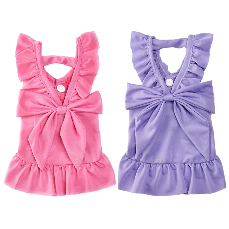 Pet Sling Dress For Small & Medium Dog Cat Puppy Spring Summer Bowknot Princess Dress Pet Clothes For Chihuahua French Bulldog
Pet Sling Dress For Small & Medium Dog Cat Puppy Spring Summer Bowknot Princess Dress Pet Clothes For Chihuahua French Bulldog