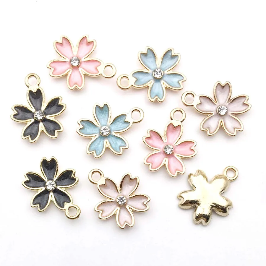5 pcs/Bag Dripping Oil Cherry DIY Charms Jewelry Accessory Cute Flower Jewelry Making Earrings Pendant Bracelet Accessories
5 pcs/Bag Dripping Oil Cherry DIY Charms Jewelry Accessory Cute Flower Jewelry Making Earrings Pendant Bracelet Accessories