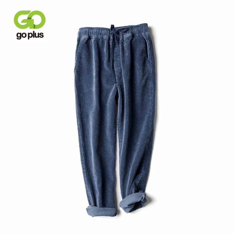 GOPLUS Vintage Corduroy Pants Autumn Winter Woman Elastic High Waist Loose Harem Pants Trousers Femme Casual Long Pants C6662
GOPLUS Vintage Corduroy Pants Autumn Winter Woman Elastic High Waist Loose Harem Pants Trousers Femme Casual Long Pants C6662