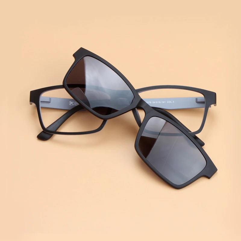 Men's Polarized Sunglasses Magnetic Clip On Double Lens Sun Glasses Men Women Square Optical Glasses Frame Eyewear Eyeglasses
Men's Polarized Sunglasses Magnetic Clip On Double Lens Sun Glasses Men Women Square Optical Glasses Frame Eyewear Eyeglasses