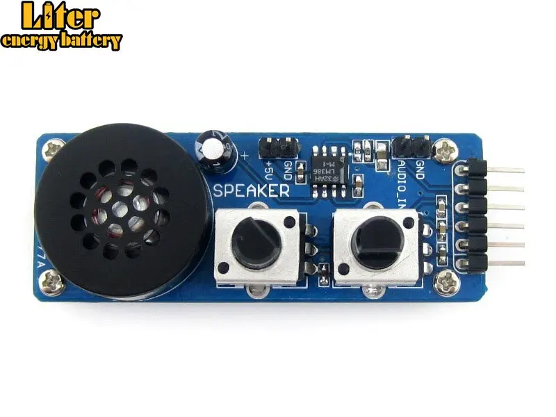 Analog Test Board Analog Input/Output Module for Testing Integrated AD/DA Function MCUs with LM386M,Speaker Adjustable Resistor
Analog Test Board Analog Input/Output Module for Testing Integrated AD/DA Function MCUs with LM386M,Speaker Adjustable Resistor