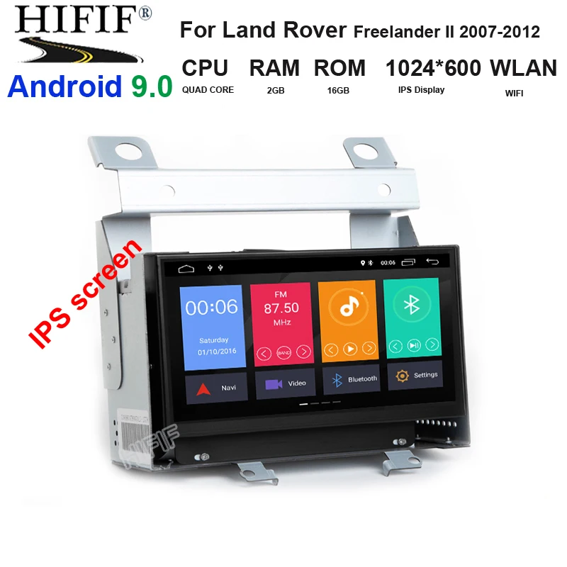 One Din Android 9 Car DVD Multimedia for Land Rover Freelander 2 2007-2012 with Radio GPS Navigation Stereo WiFi BT,7''IPS
One Din Android 9 Car DVD Multimedia for Land Rover Freelander 2 2007-2012 with Radio GPS Navigation Stereo WiFi BT,7''IPS