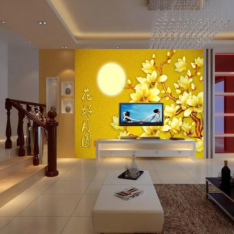 art wall stickers Custom 3d stereoscopic large mural of Chinese non-woven wall paper living room TV background wallpaper rich
art wall stickers Custom 3d stereoscopic large mural of Chinese non-woven wall paper living room TV background wallpaper rich
