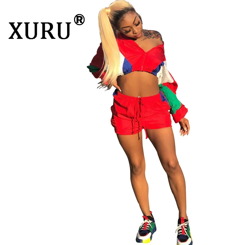 XURU new hot women's color matching sexy jumpsuit shorts two-piece contrast color stitching loose casual fashion jumpsuit
XURU new hot women's color matching sexy jumpsuit shorts two-piece contrast color stitching loose casual fashion jumpsuit