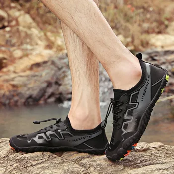 Five-finger hiking wading shoes sports outdoor non-slip upstream lovers beach shoes swimming shoes men hiking water shoes
Five-finger hiking wading shoes sports outdoor non-slip upstream lovers beach shoes swimming shoes men hiking water shoes