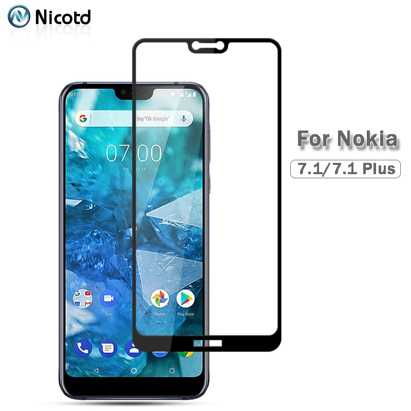 Nicotd Tempered Glass For Nokia 7.1 Plus 3D 9H Screen Protector For Nokia 8 6 5 3 7 Plus Protective Screen Full Cover Glass Film
Nicotd Tempered Glass For Nokia 7.1 Plus 3D 9H Screen Protector For Nokia 8 6 5 3 7 Plus Protective Screen Full Cover Glass Film