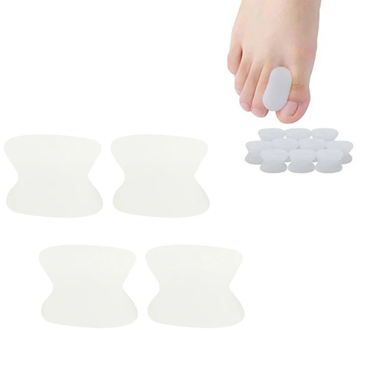 1pair Sub-toe Toe Separator White Silicone Foot Care Tool Elastic Bunion Corrector Thumb Finger Big Feet Device Pad
1pair Sub-toe Toe Separator White Silicone Foot Care Tool Elastic Bunion Corrector Thumb Finger Big Feet Device Pad