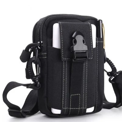 

Outdoor Camping Hiking Bag Millitary Tactical Bag Molle Pouch Belt Loops Waist Bag Phone Case for iPhone Smartphone