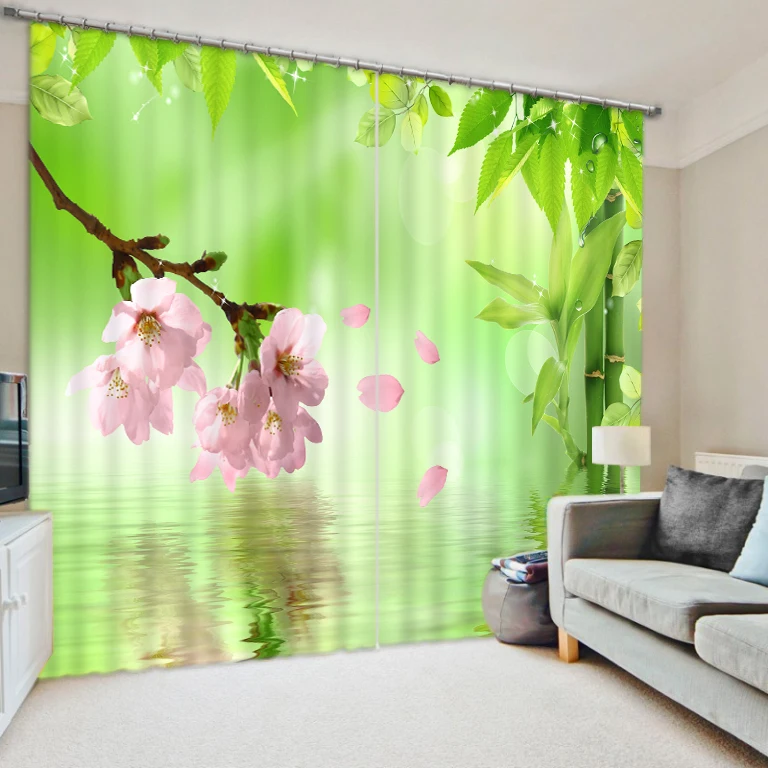 Bamboo water reflection Photo Print this fruit decoration blackout curtains Kitchen
Bamboo water reflection Photo Print this fruit decoration blackout curtains Kitchen