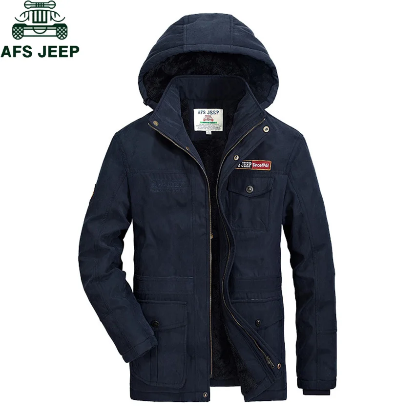 AFS JEEP Brand Thick Warm Fleece Winter Jacket Men Plus Size 3XL jaqueta masculina Casual Mens Jackets Military Thick Outwear
AFS JEEP Brand Thick Warm Fleece Winter Jacket Men Plus Size 3XL jaqueta masculina Casual Mens Jackets Military Thick Outwear