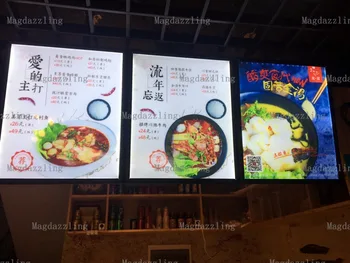 High Bright Restaurant Ultra Thin Black Aluminum Frame LED Illuminated Menu Light Boxes A2 for Fast Food Store
High Bright Restaurant Ultra Thin Black Aluminum Frame LED Illuminated Menu Light Boxes A2 for Fast Food Store