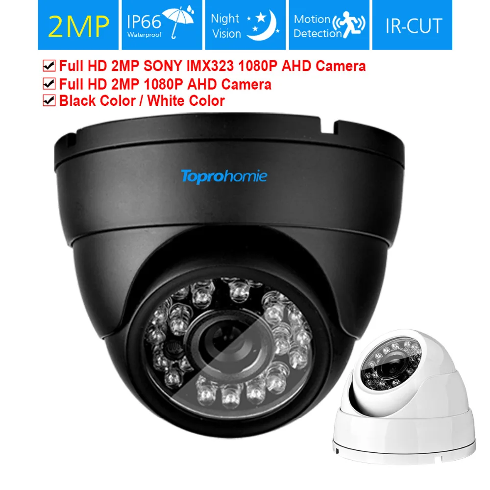 TOPROHOIME CCTV AHD Camera 1080p SONY IMX323 Full 2mp In/outdoor IP66 Security Surveillance Camera for CCTV AHD Camera
TOPROHOIME CCTV AHD Camera 1080p SONY IMX323 Full 2mp In/outdoor IP66 Security Surveillance Camera for CCTV AHD Camera