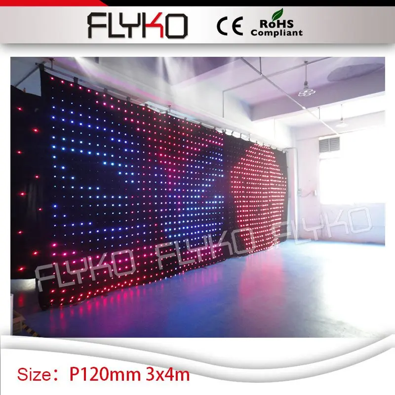 3x4m dj led lights led projector high definition nightclub cloth decoration P12 backdrop lighting curtain
3x4m dj led lights led projector high definition nightclub cloth decoration P12 backdrop lighting curtain