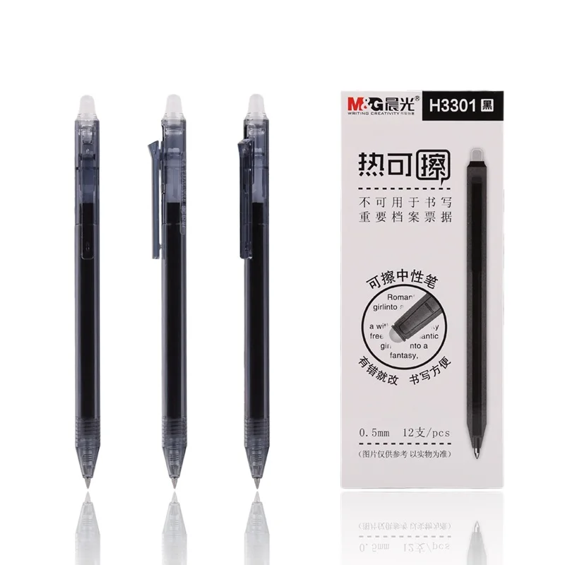 0.5mm Erasable Pen Gel Pen Magic Erasable Pen Gel Pen Stationery Office School Supplies Gifts Blue Black crystal Blue
0.5mm Erasable Pen Gel Pen Magic Erasable Pen Gel Pen Stationery Office School Supplies Gifts Blue Black crystal Blue