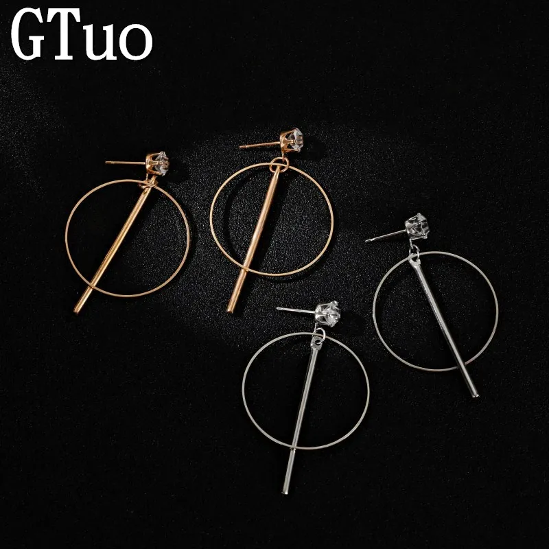 New Handmade Geometric Crystal Earring for Women Big Circle Stick Modern Drop Earring Statement Fashion Jewelry Oorbellen 2072
New Handmade Geometric Crystal Earring for Women Big Circle Stick Modern Drop Earring Statement Fashion Jewelry Oorbellen 2072
