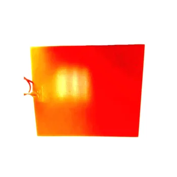 12in*18in(304.8*457.2*1.5mm) silicone heat bed for 3d printer 220v 550w 1000mm lead wire come out from middle of 304.8mm side
12in*18in(304.8*457.2*1.5mm) silicone heat bed for 3d printer 220v 550w 1000mm lead wire come out from middle of 304.8mm side