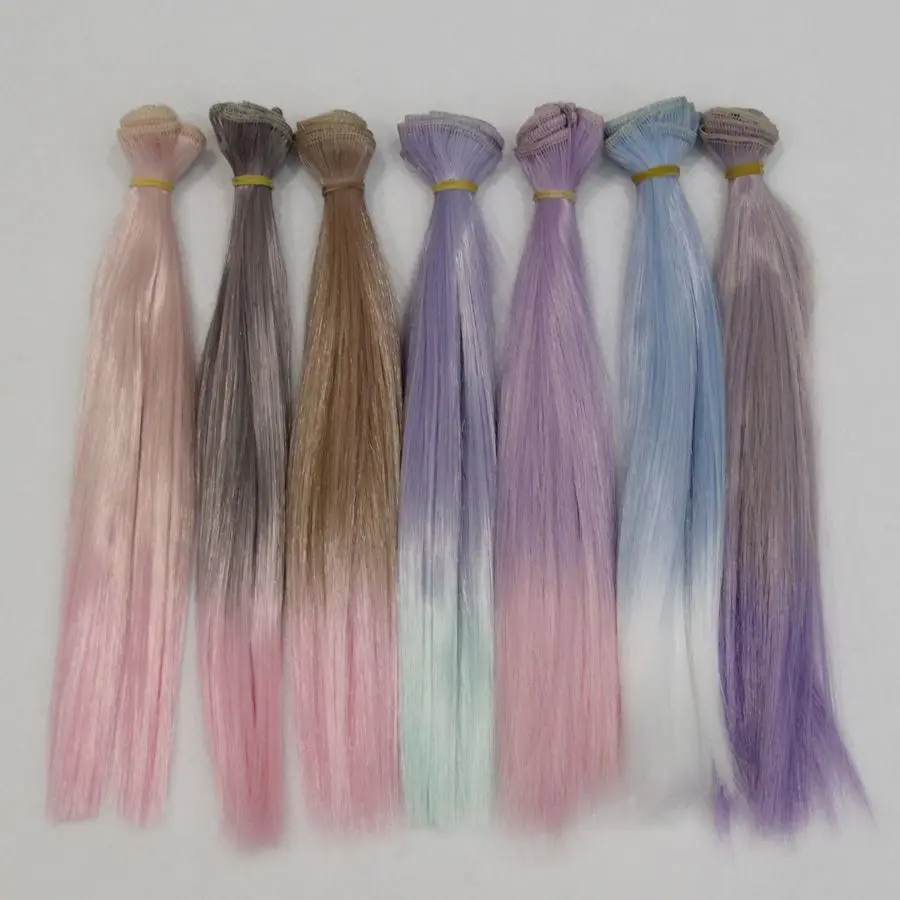 1pc 25x100cm Ombre Color Doll Accessories Straight Synthetic Fiber Wig Hair For Doll Wigs High-temperature Wire Hairs
1pc 25x100cm Ombre Color Doll Accessories Straight Synthetic Fiber Wig Hair For Doll Wigs High-temperature Wire Hairs