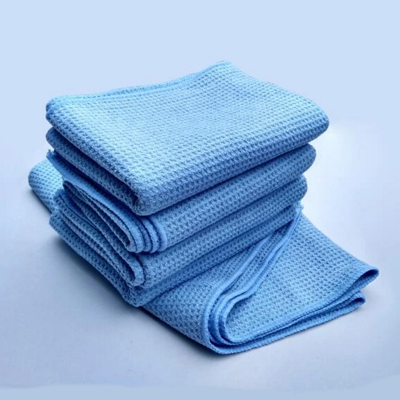 

1PC Auto Care The Best Water Magnet Microfiber Drying Towel Ultra Absorbent Microfiber Cloth Waffle Weave Cloth 80x60cm