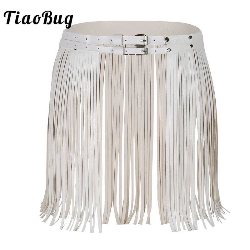 TiaoBug New Sexy Women Adjustable Faux Leather Waistband Fringe Tassel Skirt Ladies Belts Sexy Women Leisure High Waist Skirt
TiaoBug New Sexy Women Adjustable Faux Leather Waistband Fringe Tassel Skirt Ladies Belts Sexy Women Leisure High Waist Skirt