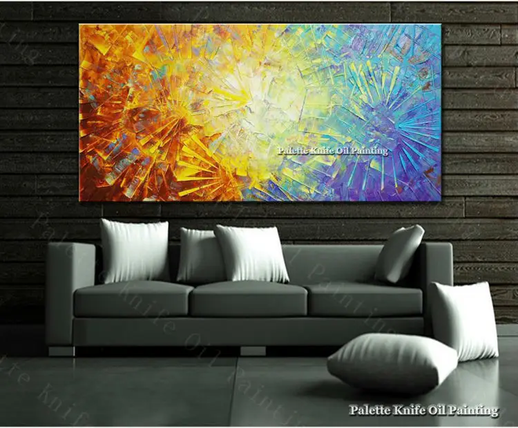 Hand Painted Palette Knife Flowers Oil Painting Wall Art Canvas Picture Modern Abstract Home Decor Living Room Purple Flowers 2
Hand Painted Palette Knife Flowers Oil Painting Wall Art Canvas Picture Modern Abstract Home Decor Living Room Purple Flowers 2