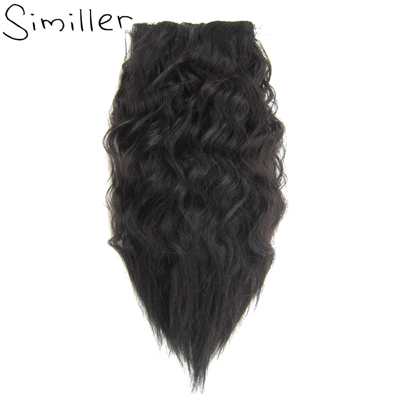Similler 2 Clips in Synthetic Hair Extensions One Piece Long Curly High Temperature False Hair Hairpieces for Women 12Inch
Similler 2 Clips in Synthetic Hair Extensions One Piece Long Curly High Temperature False Hair Hairpieces for Women 12Inch