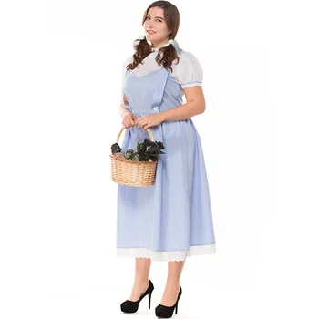 XS - 3XL Plus Size Halloween New Long Maid Dress Party Cosplay Stage Performance Costume Farm Woman Clothes L1891087
XS - 3XL Plus Size Halloween New Long Maid Dress Party Cosplay Stage Performance Costume Farm Woman Clothes L1891087