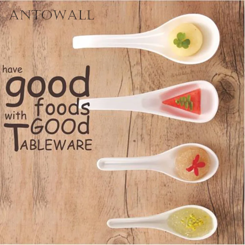 ANTOWALL Melamine cheap white dinner big small soup spoon set serving spoons for restaurant household tableware free shipping
ANTOWALL Melamine cheap white dinner big small soup spoon set serving spoons for restaurant household tableware free shipping