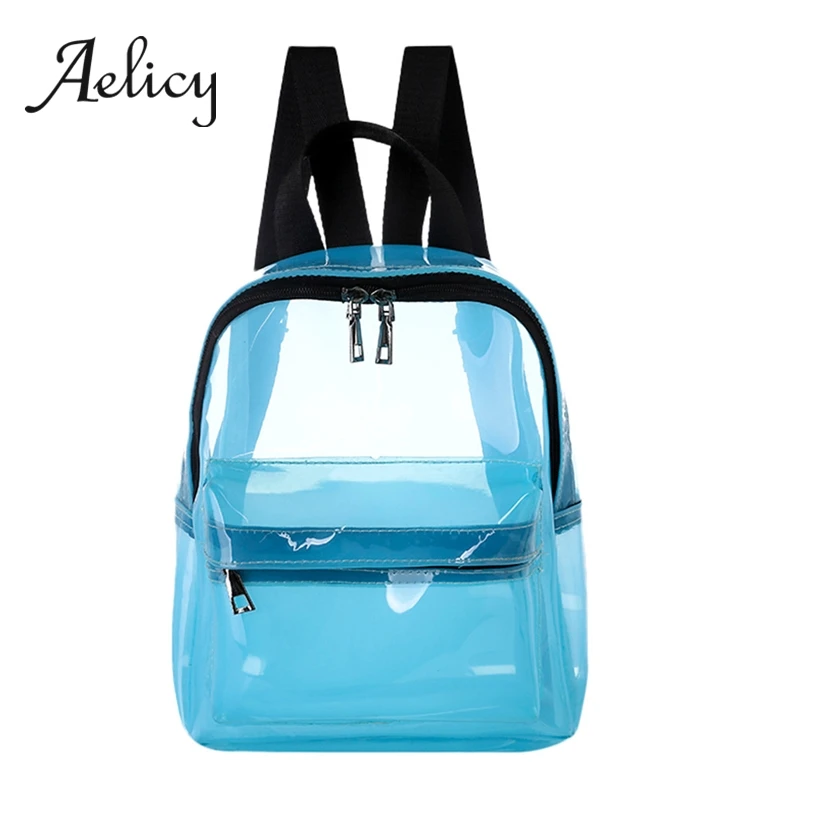 Aelicy Clear Plastic School Backpack Women Transparent Waterproof Book Bag Female Simple Fashion Students Bags Small
Aelicy Clear Plastic School Backpack Women Transparent Waterproof Book Bag Female Simple Fashion Students Bags Small